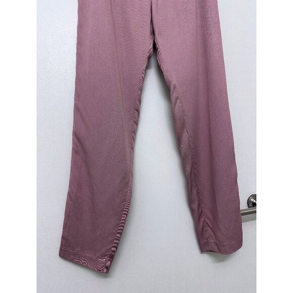 Samsoe Samsoe Straight Fit Stamford Pants Trousers Woodrose Pink Lyocell S - Picture 7 of 14